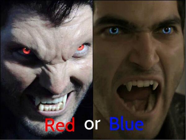 UlitmateHorror's tweet image. Red or blue people ?? #Derek #TheAlpha #ABeta