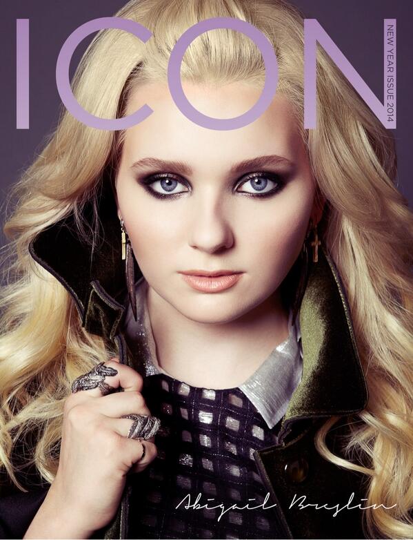 Check out our cover girl <a href="/yoabbaabba/">Abigail Breslin (SOPHOMORE)</a> shot by <a href="/SteveErle/">Steve Erle</a> at <a href="/SirenStudiosLA/">Siren Studios</a> #theiconmag #iconmagazine