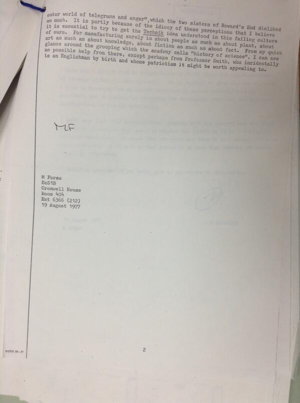 Second page of that doc. Recommends a grasp of "Technik"