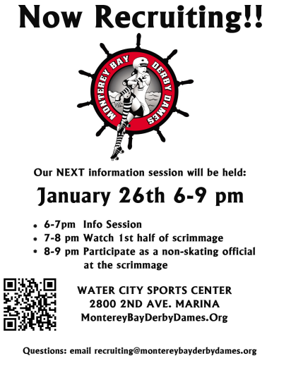 NOW RECRUITING! Come to our info session on January 26 from 6-9 pm to learn what it takes to be a part of MBDD!