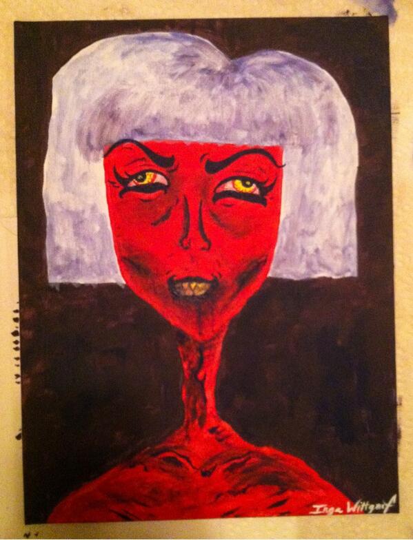 ingabinga00's tweet photo. did a self portrait http://t.co/t2Exq7LBJL