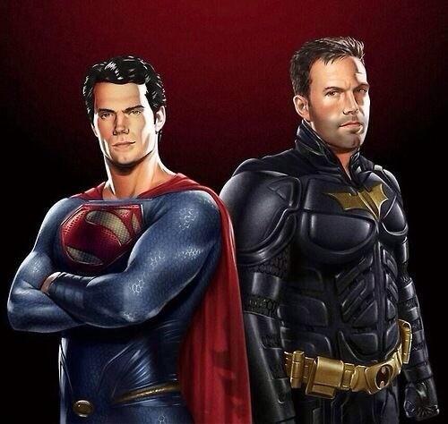 AmazingFanArt's tweet photo. Superman vs batman http://t.co/ag5nhUkpaN