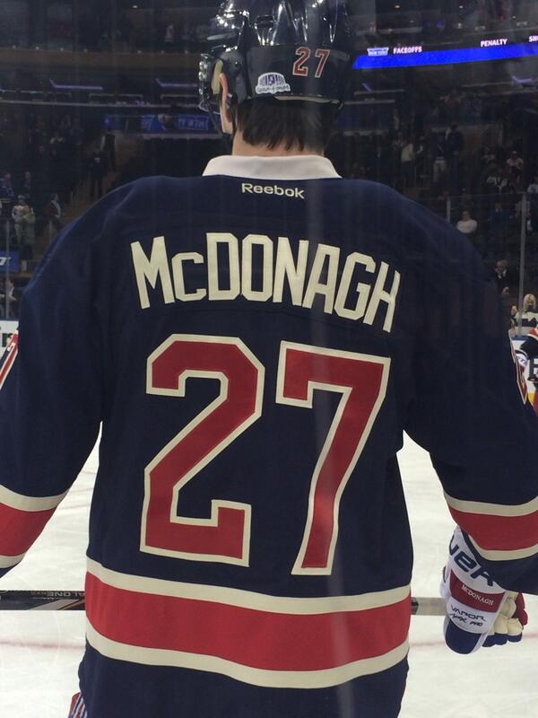 nyr heritage jersey