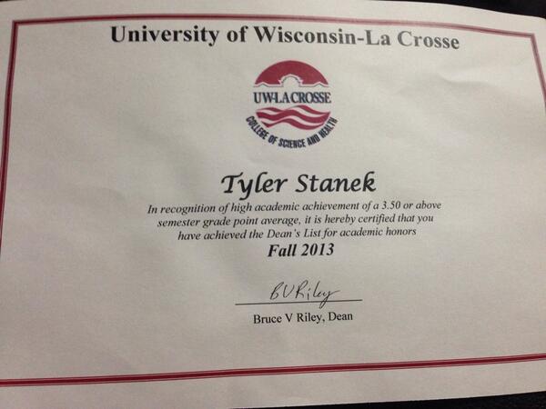 tstanek84's tweet image. Dean&apos;s List #chemnerd