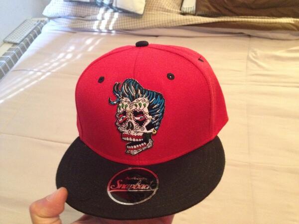JJthecustomking's tweet photo. Custom hat, shout out to Sunny Buick, his embroidered patches are dope. http://t.co/ZPNWHlFT5C