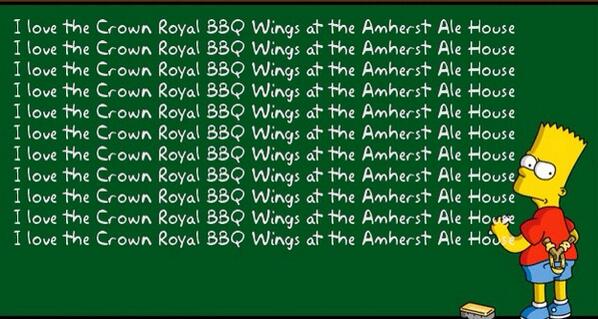 AmherstAleHouse's tweet photo. It's been almost 9 years since @AmherstAleHouse introduced WNY to Char Pit Crown Royal BBQ #wings.
#SayHelloAgain http://t.co/dHMKkBDAwK