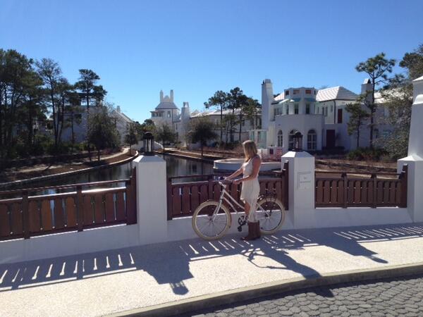 SoWalBicycles's tweet photo. Exciting day of shooting along the beautiful #30A and getting the bikes shined up for @30AFest @WaterColorInn http://t.co/VSIokV6k1h