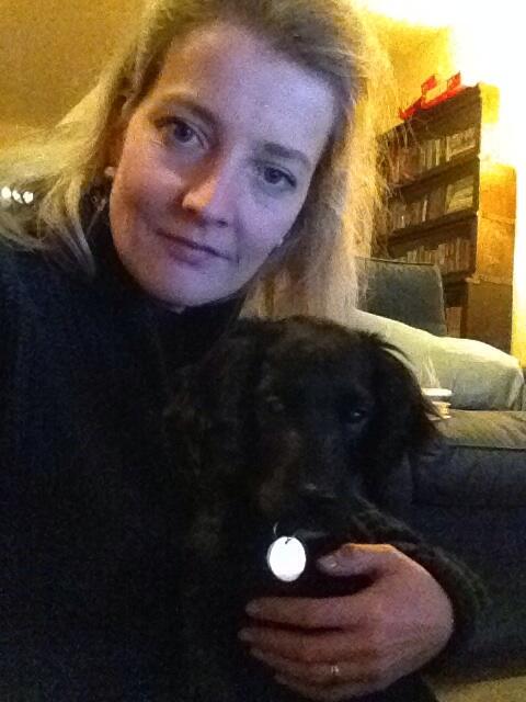 Back from our first puppy lesson.  Wet &amp; windy and trying to get Pip to walk to heel.  It could take a while