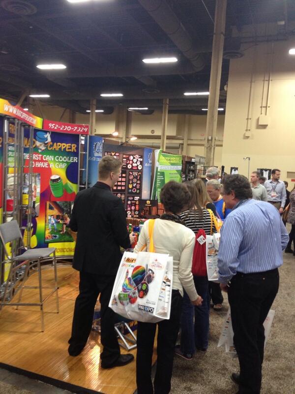 MadCapperShop's tweet photo. Some see us today at the PPAI show - Booth # 4362 @PPAI_HQ @PPAIExpo http://t.co/UIioZnJtMq