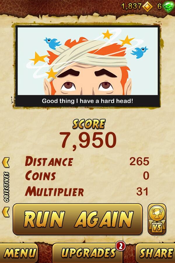 mcshowsrode's tweet photo. I got 7950 points while escaping from a Giant Demon Monkey. Beat that! http://t.co/CRKteZam2m http://t.co/XoBXO2dXU6