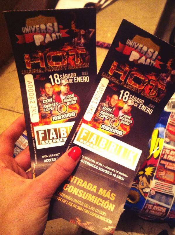judithasecas28's tweet photo. Deseando que llegue el sábado !!!!! 😁🙌
@fabrikdiscoteca #FABRIK http://t.co/IT3eeJ2meM