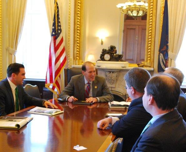 PalmerSchoening's tweet image. Family Business Coalition members work w/ Rep. Camp to @FixOurTaxCode for America&apos;s small business owners #CutTheCode