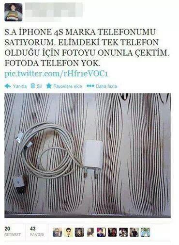 komikresimler's tweet photo. Telefonumu satiyorun. http://t.co/rcLuZjj4na