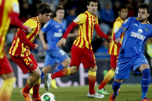 PhotoFCB's tweet image. Sergi Roberto in action @barcastuff