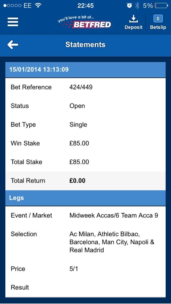 dbrewster1989's tweet photo. @FootyAccums winner! http://t.co/Vd7LsEFDtB