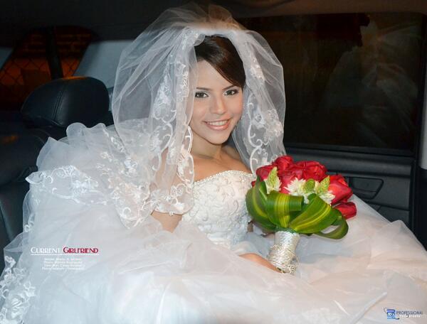 RRprofessionalP's tweet photo. #BODA / CURRENT GIRLFRIEND - Photo: @padillabk252 - Direction: @cesar_Alvarez14 - Place: Maturin - Venezuela http://t.co/yyBDpUNg2o