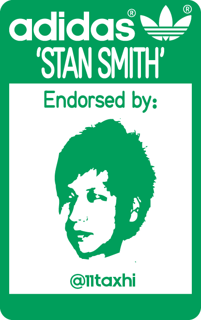 adiOriginalsJP's tweet photo. @11Taxhi ご当選おめでとうございます! #StanSmit http://t.co/BOQquljYlB