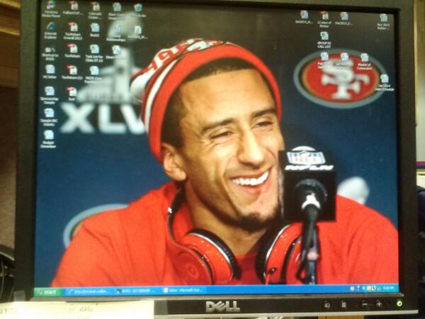 Seth_T26's tweet image. Expecting big things from this guy Sunday! #nfcchampionship #workcomputer