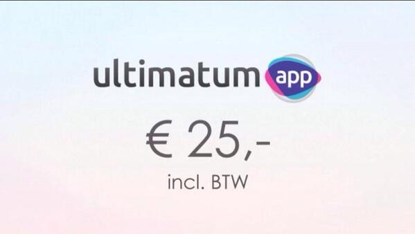UltimatumApp tweet picture