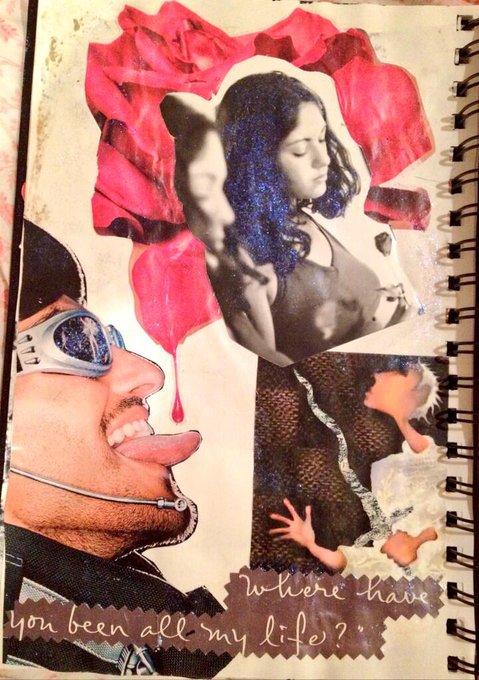 #tbt to that time in High School when I was really deep and made moody collages in my journal. http://t<a href="/tag/tbt"class="tags">#tbt</a>