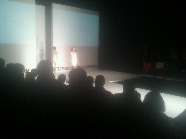 ignastrella's tweet image. On the runway✨@TrendingIM @Intermoda #Intermoda2014 #chouroom #TrendingIM 😃