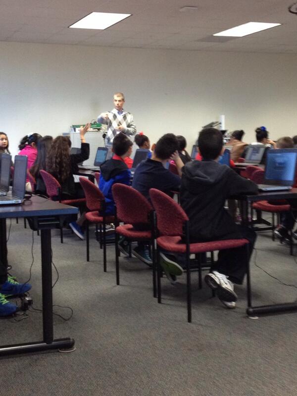 GallowK's tweet photo. @GallowK: November Learning challenges GT 5th graders to be super sleuths when evaluating websites. #sheldonshines http://t.co/eSrPY0ZTGY
