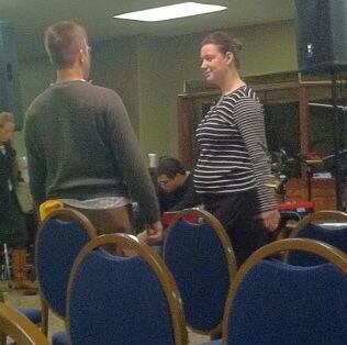 IBCRumors's tweet photo. New year romances already forming! Lena and Chad! OW OW OW! http://t.co/YZQnfnYeaZ