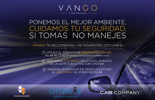 Don't drink and drive