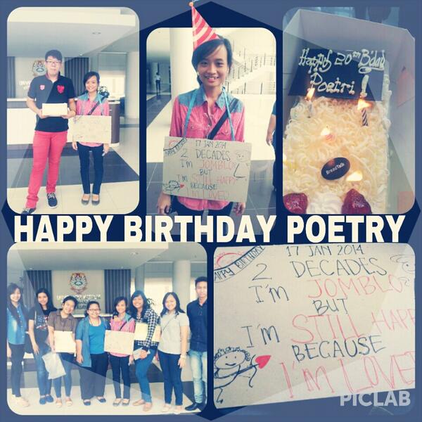 angelinatulus's tweet photo. happy birthday the polos jomblowati.. you are loved!! @putreks Gbu!! http://t.co/IGlrfFMZQY