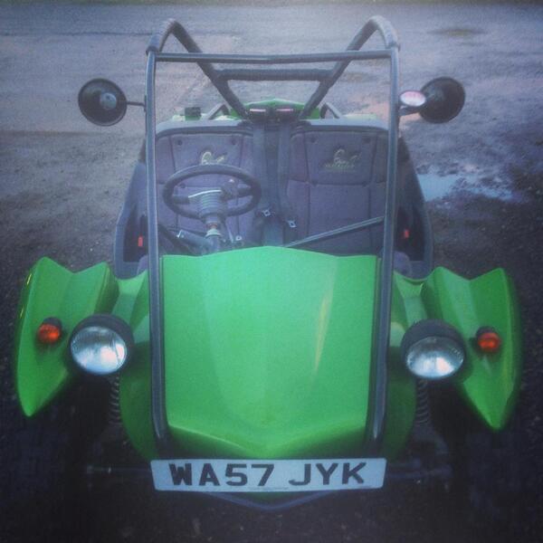MilKenTravel's tweet photo. #funbuggy gone green thanks to Ketts Autopaints, maybe next time they might have some competition from @MovacGroupLtd http://t.co/9OLaomIuRG