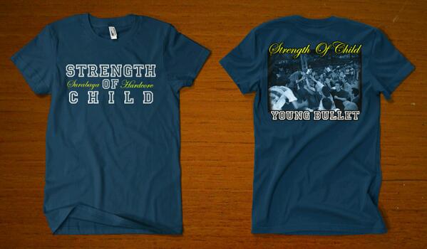 Sochardcore's tweet photo. T-shirt Strength of child rilisan Garasi 337!! cuman 85rb. minat hubungi: 08994604906 http://t.co/DXuUWD3FaE