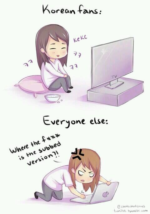 fybarbix's tweet photo. RT @sehunsfans: Two different fans when watching EXO Showtime:

Korean fans

VS

INTL FANS http://t.co/pV1wsztvqN