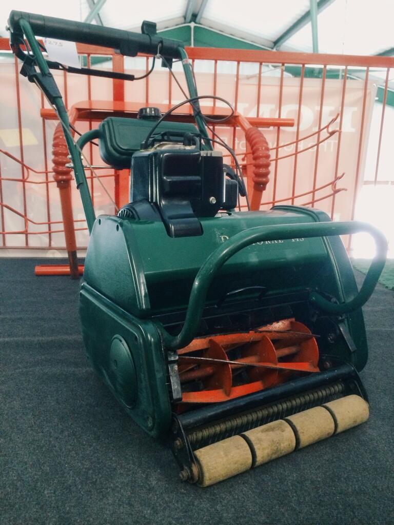 Campbells GM on X Second hand Atco Balmoral 14S cylinder mower for sale. 275 inc. VAT http t pk2SvQDtfQ X