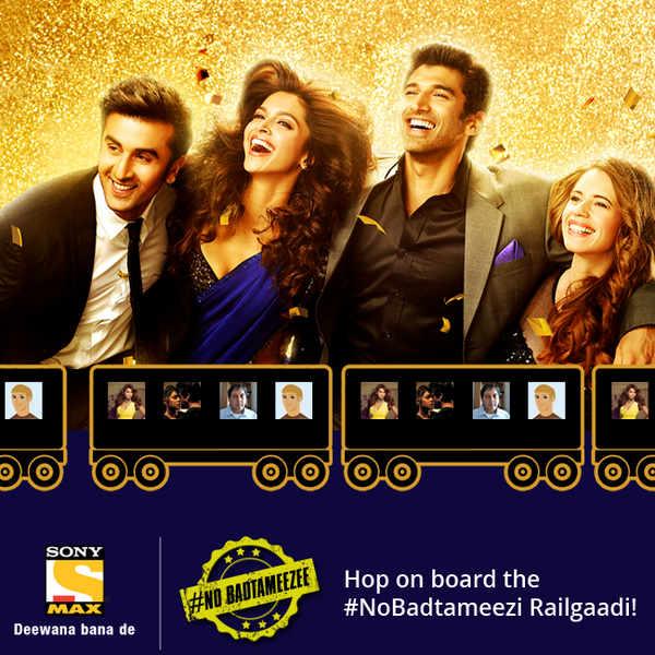 SonyMAX's tweet photo. Tag as many people as possible &amp; WIN Ranbir Kapoor autographed T-Shirts.#NoBadtameezi http://t.co/8Fxa1ddqTv. http://t.co/lEq2HTwPLb