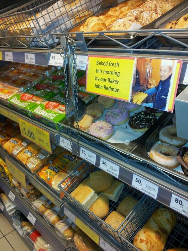 76samantha's tweet image. Looking good @johnnykraken ! All ready for group 227 bakery refresh! @philwoodhouse @PaulGriffin18 #yum