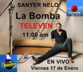GuayoyoProds's tweet photo. HOY @sanyernelomusic llega a @LaBomba_Televen para estrenar su video "Quién Agitará" 11am #ApoyaElTalento http://t.co/ovkEPNL0tW