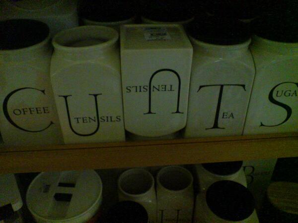 Lunchtime fun at the supermarket.....