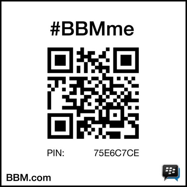 #BBMme PIN:75E6C7CEpin.bbm.com/75E6C7CE