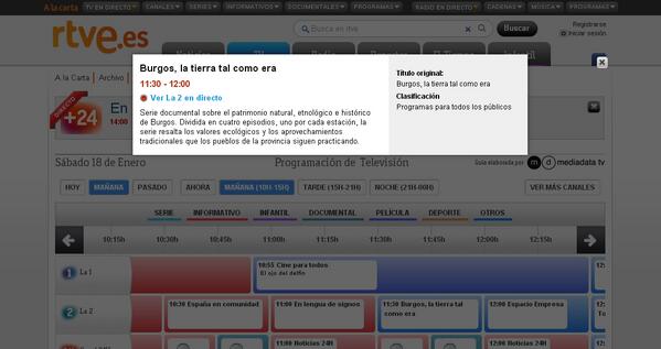 silvatica_'s tweet photo. mañana a las 11.30 en @la2_tve capitulo de verano de #Burgos, la Tierra tal como era http://t.co/7k534egaDv