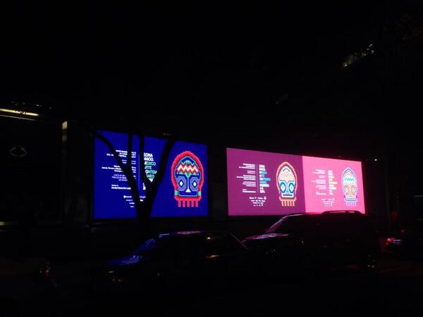 PabliDV's tweet photo. Ya estamos en la calle!!! Gracias Grupo Vallas. Este año pantallas electrónicas!!! @ZonaMaco #ZM2014 http://t.co/SrUo9SITYJ