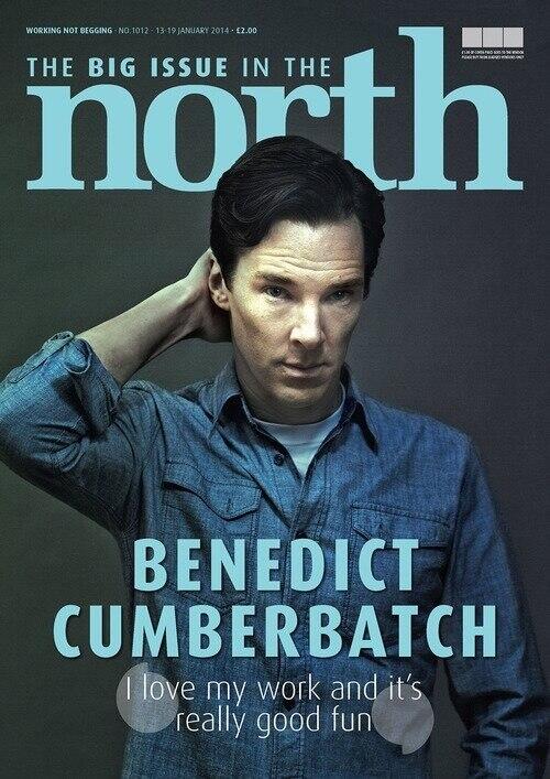 BenedictCumber's tweet photo. The Big Issue In The North http://t.co/2MrHcuiFLZ
