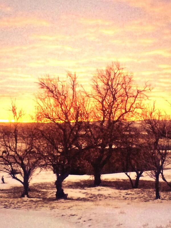 Another beautiful sunrise in Wyoming