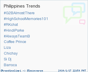 trendinaliaPI's tweet photo. Trend Alert: #AlwaysTeamB. More trends at http://t.co/PzuiyCrFbO #trndnl http://t.co/Acqe5M1RHc