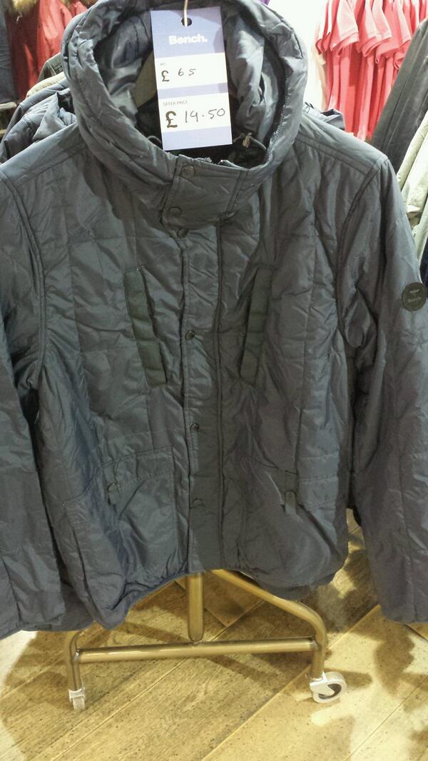 BenchMetro's tweet image. Mens quail b jacket. . £19.50 with our 70% off!!