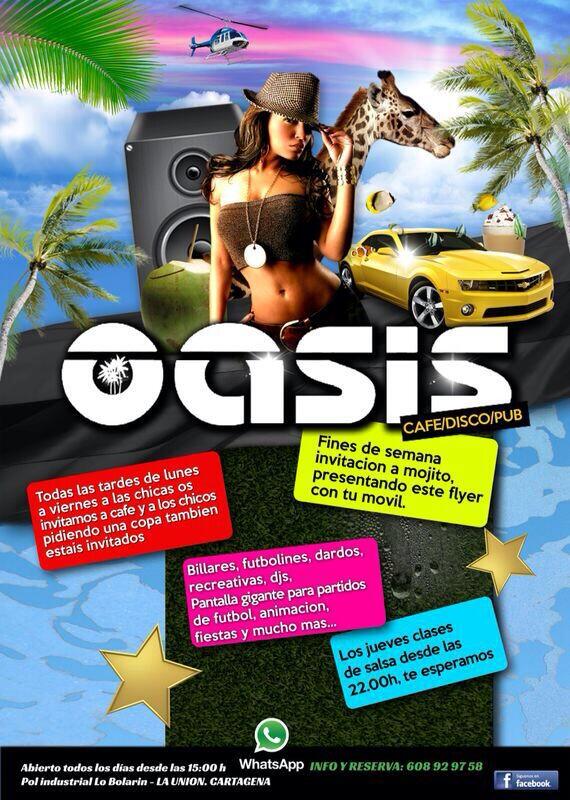 Oasis_launion's tweet photo. Esta noche mojito gratis de 23 :00 a 3:00 y um pedazo de dj y 10 rrpp pasaremos un bn rato http://t.co/cB5DwwpaaK