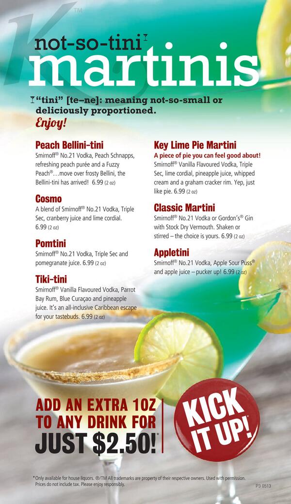 KelseysEM's tweet photo. Happy Friday! You've made it through the week, now start your weekend off right with one of our martinis! #TGIF http://t.co/qVkQF8YZpb