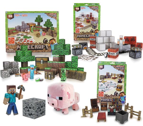 Minecrafttoysuk's tweet image. Comp time... it's our biggest one yet! RT and FLW for chance to win a #minecrafttoys bundle! See pic for prizes!