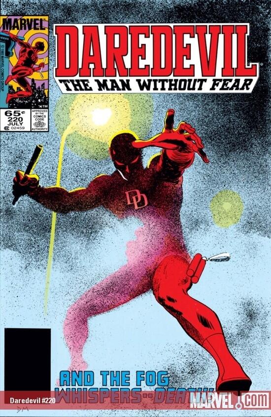 MarvelAdd's tweet image. #MarvelCoverOfTheDay Daredevil n220 #MarvelAdd #Marvel #Daredavil #comics #cover