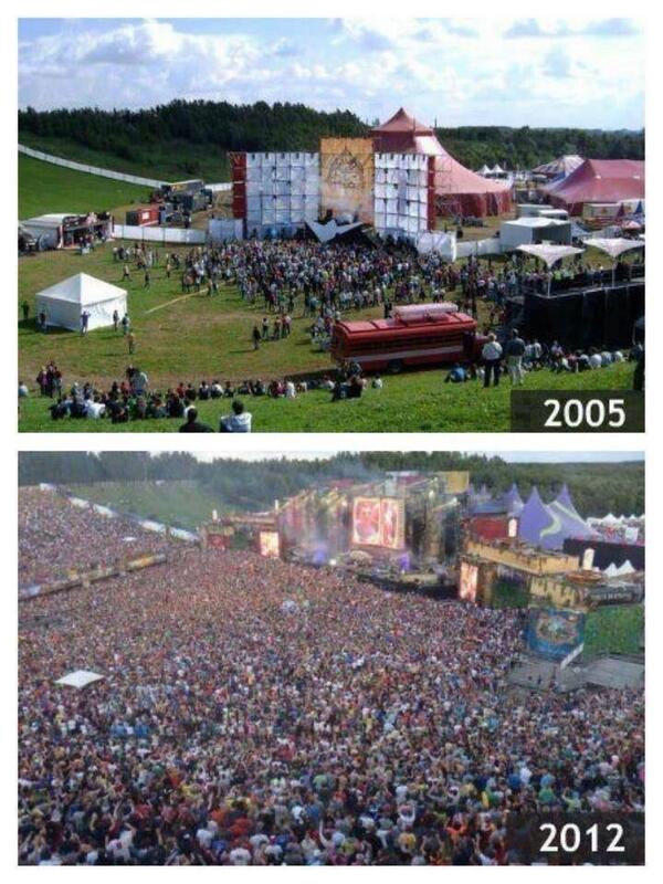 TimelessTweets's tweet photo. Dromen zijn inderdaad niet altijd bedrog zie foto Tommorowland 2005 en de foto van 2012. #geefnooitop #mooivoorbeeld http://t.co/Cpnz1AyAAS
