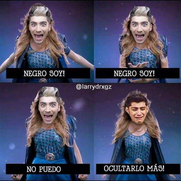 ioonedirectionn's tweet photo. #TemasPerfectos "Negro Soy" - Violetta versión Zayn. JAJAJJAJAJAJAJJAJAJAJJAAJJAAJAJAJAJAJAJAJJAJAJJAJAJAJAJAJAJJAJA http://t.co/O6SVktxGRA